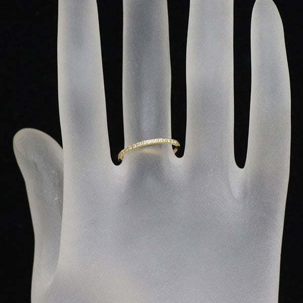 ドレス・ア・ドレス/ dress a dress K18YG ダイヤモンド リング 0.085ct ハーフエタニティ
