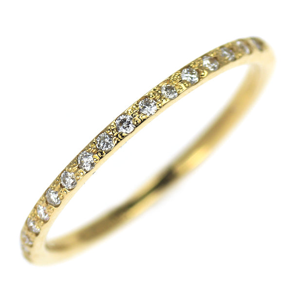 ドレス・ア・ドレス/ dress a dress K18YG ダイヤモンド リング 0.085ct ハーフエタニティ