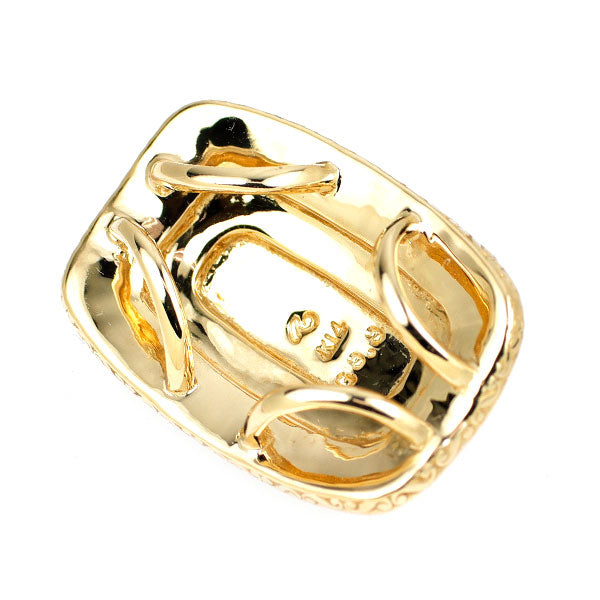 碌山 K14YG ガーネット ベビーパール/真珠 ペンダントトップ 3.30ct