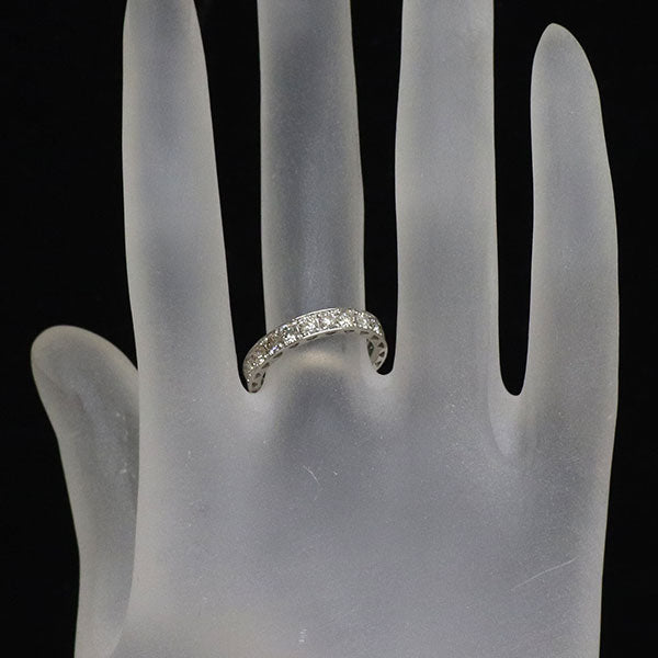 Pt900 ダイヤモンド リング 1.00ct セミエタニティ
