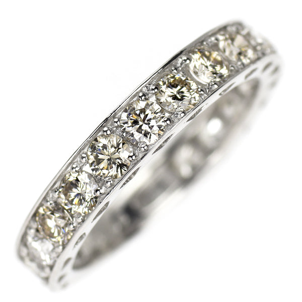 Pt900 ダイヤモンド リング 1.00ct セミエタニティ