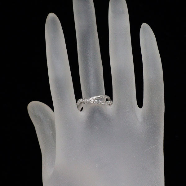 K18WG ダイヤモンド リング 0.20ct
