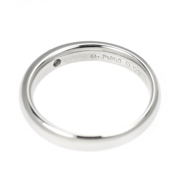 ミキモト Pt950 ダイヤモンド リング 0.03ct