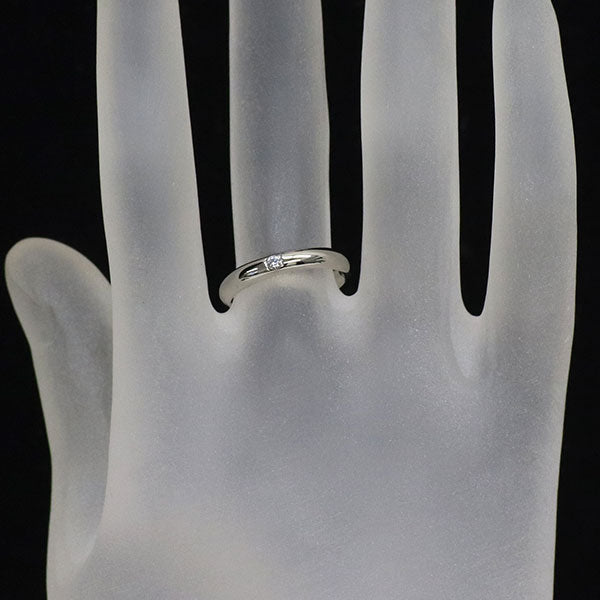 ミキモト Pt950 ダイヤモンド リング 0.03ct