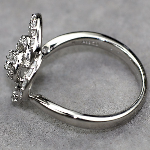 ヴァンドーム青山 Pt950 ダイヤモンド リング D0.28ct クリスティーヌ 現行モデル