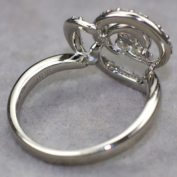 ヴァンドーム青山 Pt950 ダイヤモンド リング D0.28ct クリスティーヌ 現行モデル