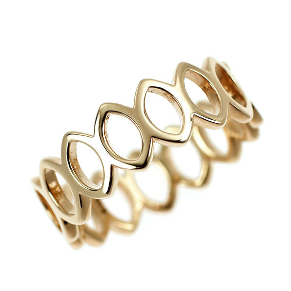 アガット/agete K10YG デザインリング ピンキー — セルビーオンライン