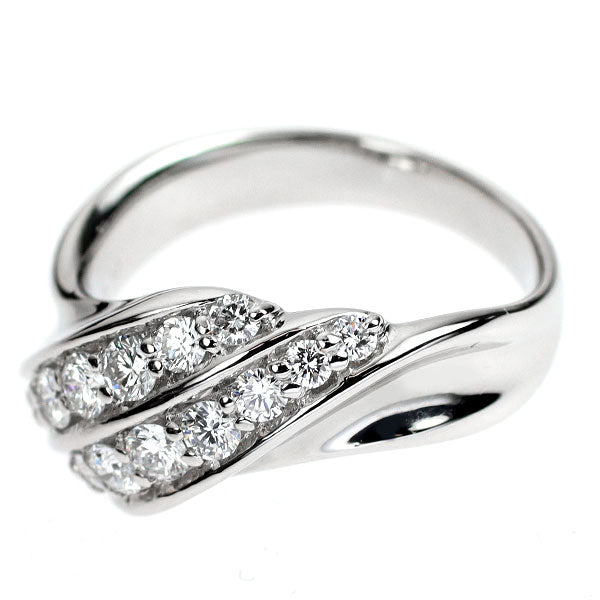 モニッケンダム Pt900 ダイヤモンド リング 0.67ct ミルキーウェイ