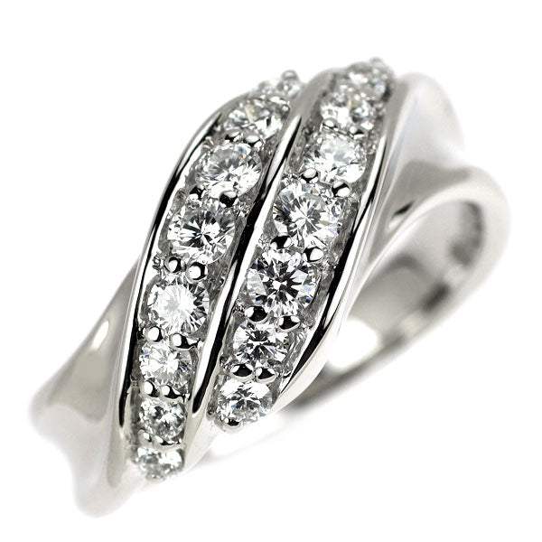 モニッケンダム Pt900 ダイヤモンド リング 0.67ct ミルキーウェイ