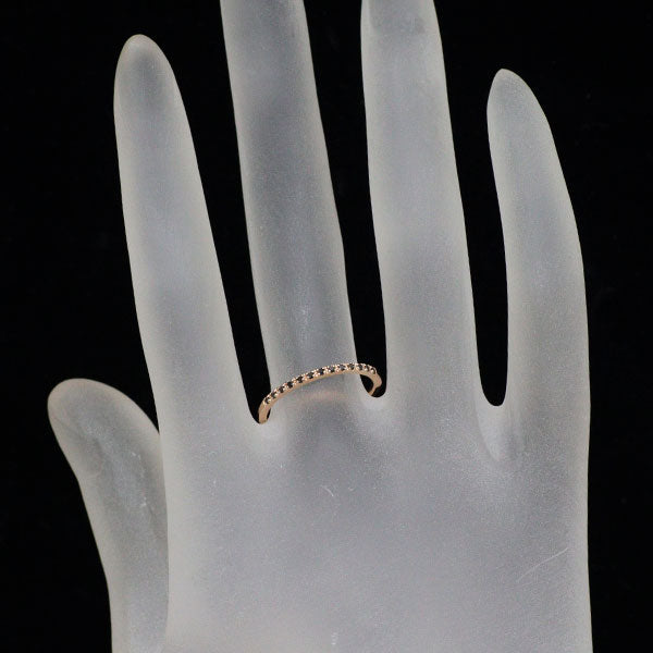 アガット/agete K10PG ブラック ダイヤモンド リング 0.06ct
