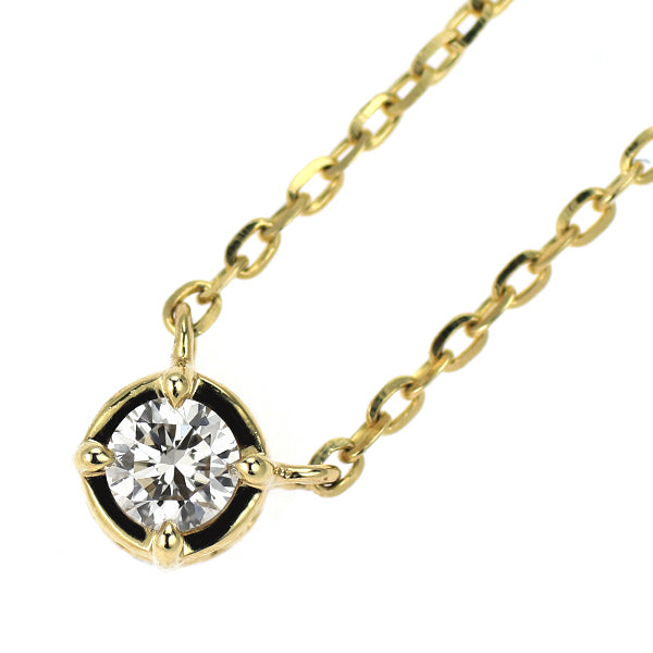 アガット/agete K10YG ダイヤモンド ペンダントネックレス 0.03ct