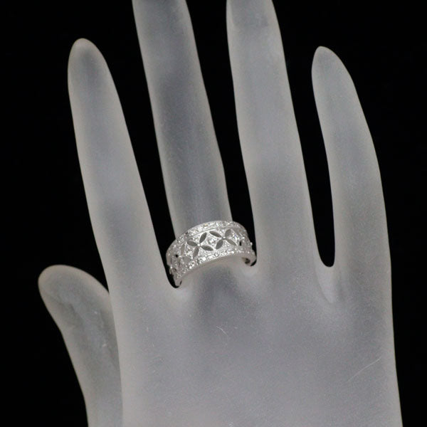 K18WG ダイヤモンド リング 0.30ct