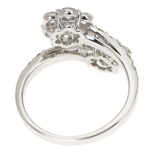 Pt900 ダイヤモンド リング 1.00ct フラワー