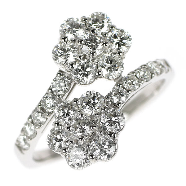 Pt900 ダイヤモンド リング 1.00ct フラワー