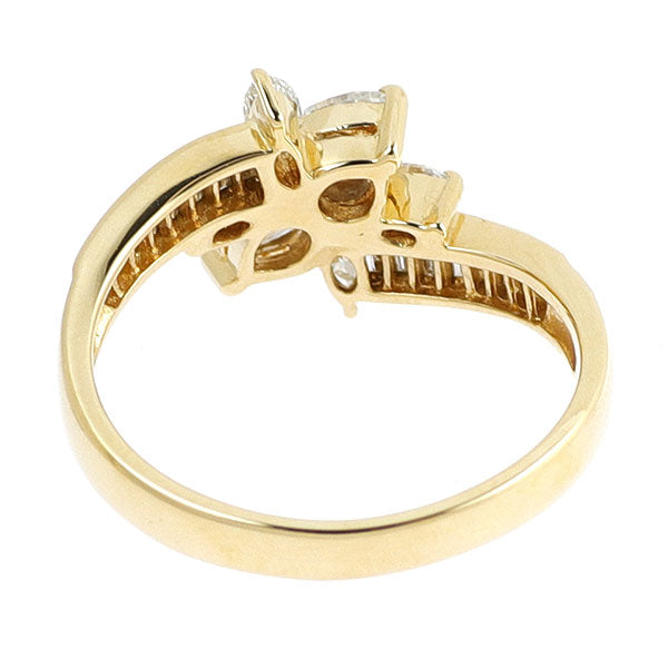 K18YG ダイヤモンド リング 1.00ct