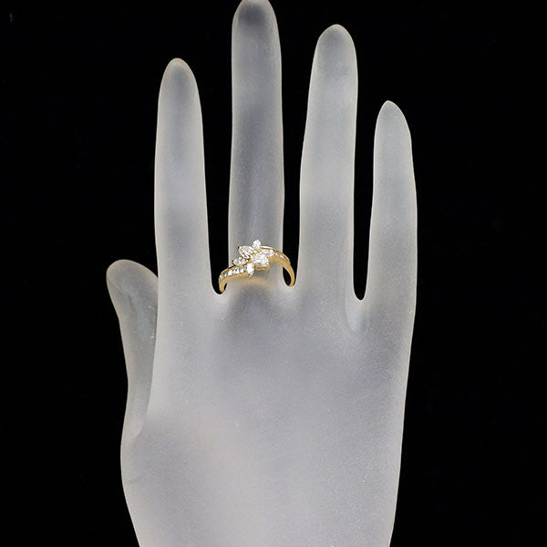 K18YG ダイヤモンド リング 1.00ct