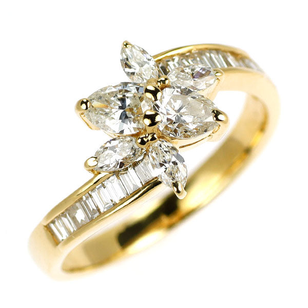 K18YG ダイヤモンド リング 1.00ct