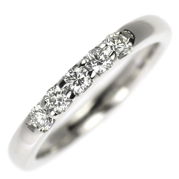 エクセルコ Pt900 ダイヤモンド リング 0.25ct 一文字