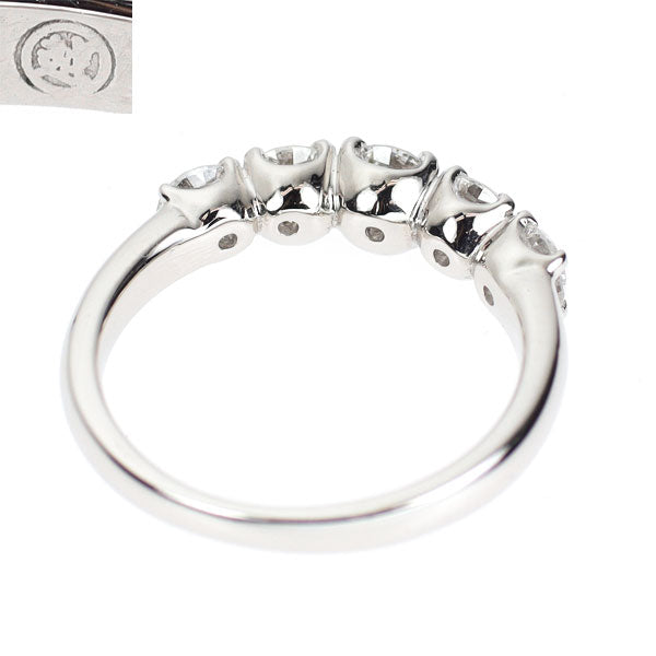 三越 Pt900 ダイヤモンド リング 1.00ct  一文字