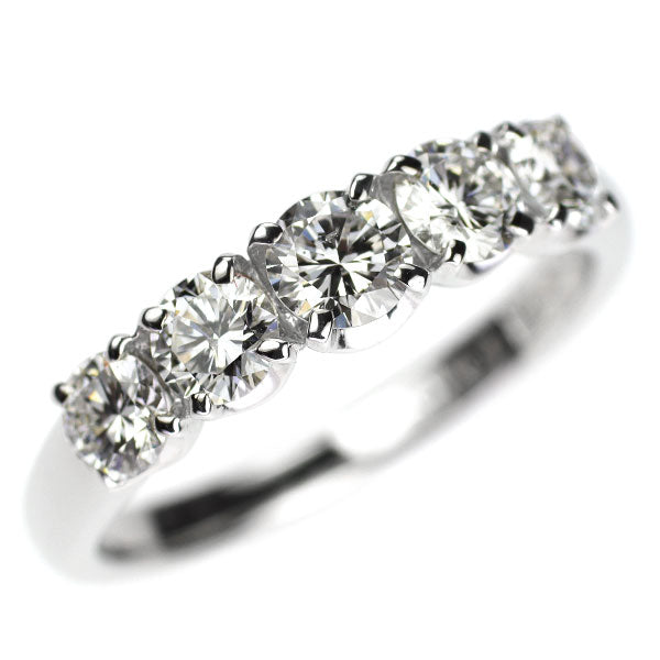 三越 Pt900 ダイヤモンド リング 1.00ct  一文字