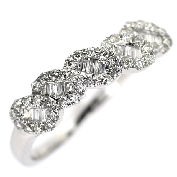 K18WG ダイヤモンド リング 0.31ct