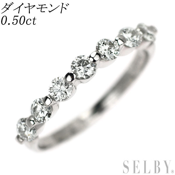 Pt900 ダイヤモンド リング 0.50ct