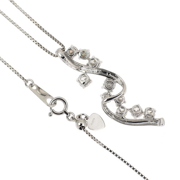 Pt900/ Pt850 H&C ダイヤモンド ペンダントネックレス 1.00ct