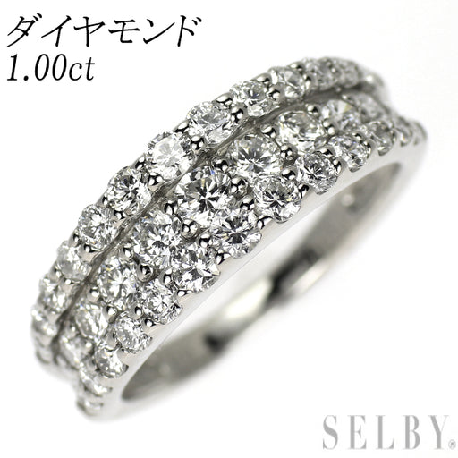Pt900 ダイヤモンド リング 1.00ct — セルビーオンラインストア