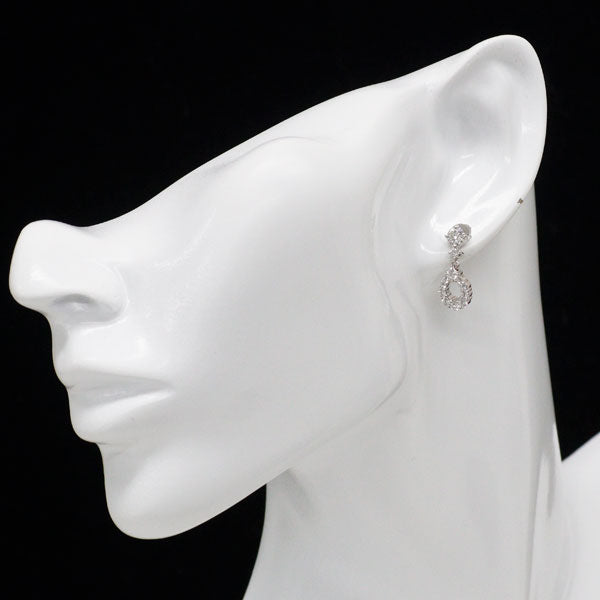 Pt900 ダイヤモンド ピアス 0.560ct D0.761ct