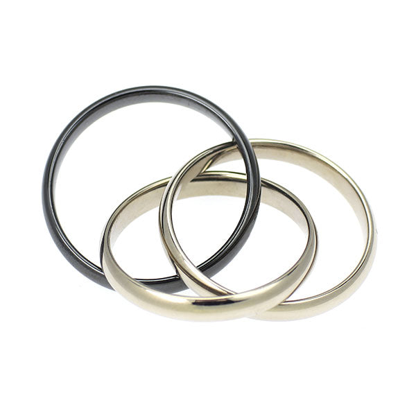 カルティエ トリニティ リング カルティエ セラミック/ K18WG リング トリニティ 57号 — セルビー