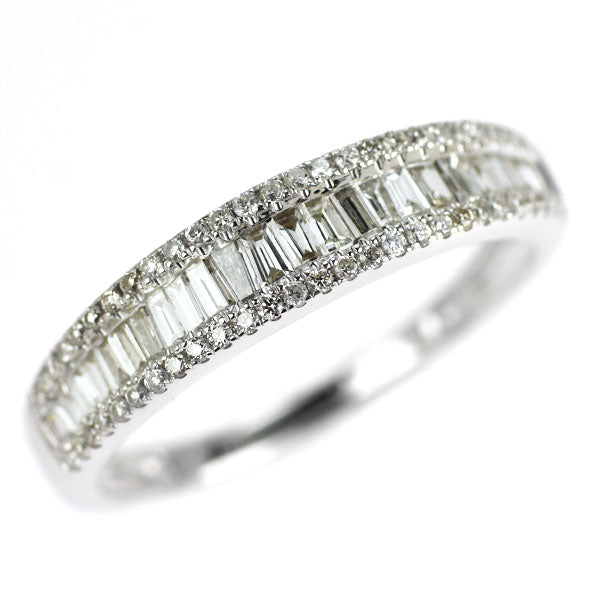 K18WG ダイヤモンド リング 0.40ct