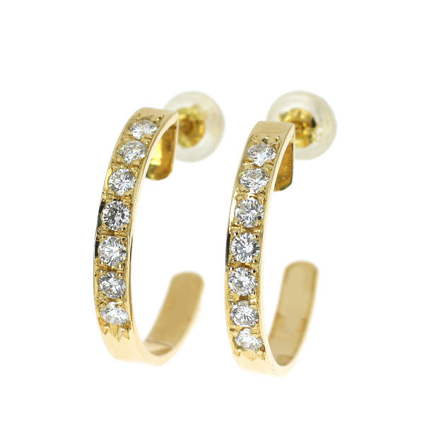 K18YG ダイヤモンド ピアス 0.54ct