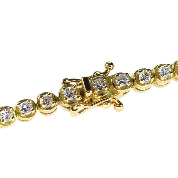 K18YG ダイヤモンド ネックレス 4.44ct — セルビーオンラインストア