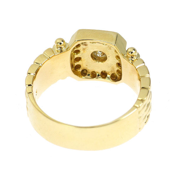 K18YG ダイヤモンド リング 0.34ct