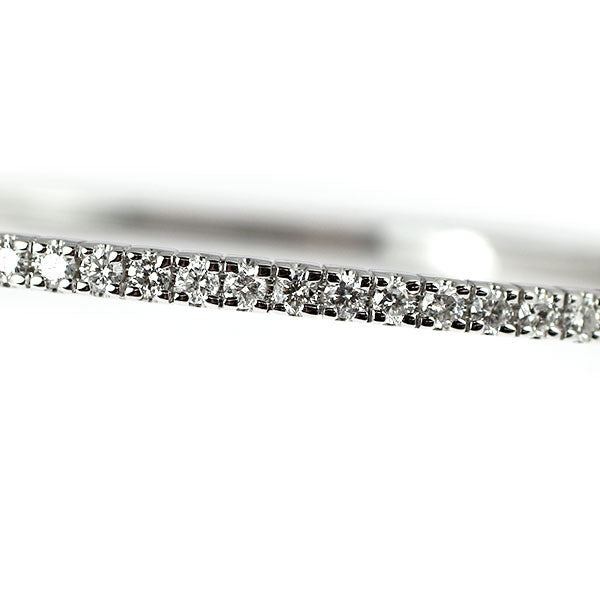 K18WG ダイヤモンド バングル 1.01ct