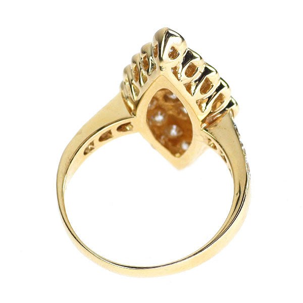 K18YG ダイヤモンド リング 2.058ct