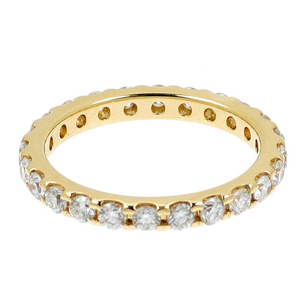 K18YG ダイヤモンド リング 1.00ct フルエタニティ