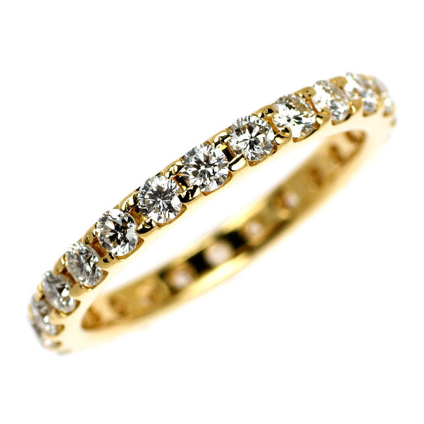 K18YG ダイヤモンド リング 1.00ct フルエタニティ