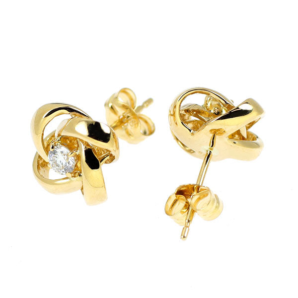 K18YG ダイヤモンド ピアス 0.16ct