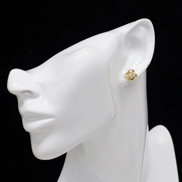 K18YG ダイヤモンド ピアス 0.16ct