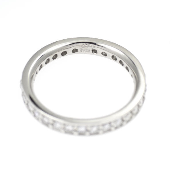 Pt900 ダイヤモンド リング 0.72ct セミエタニティ