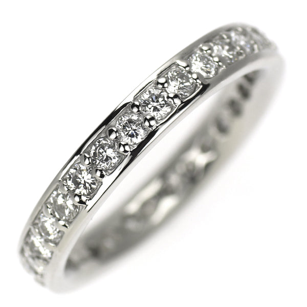Pt900 ダイヤモンド リング 0.72ct セミエタニティ
