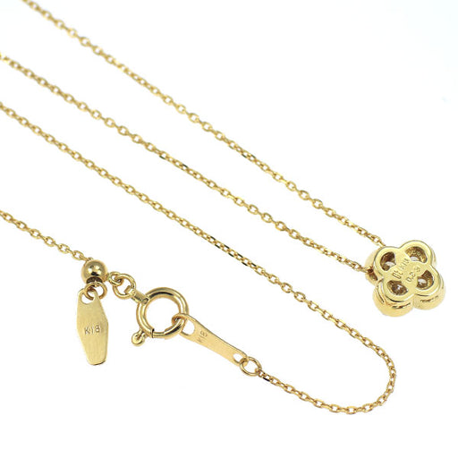 K18YG ペンダント　D-0.23ct チャーミー K18YG ダイヤモンド ペンダントネックレス 0.23ct