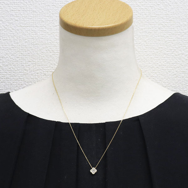 チャーミー K18YG ダイヤモンド ペンダントネックレス 0.23ct