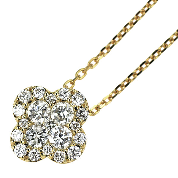 チャーミー K18YG ダイヤモンド ペンダントネックレス 0.23ct