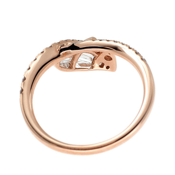 K18PG ダイヤモンド リング 0.45ct