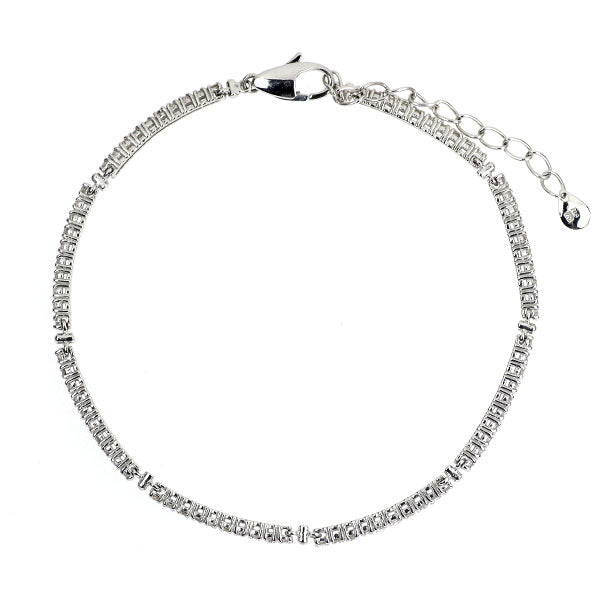 K18WG ダイヤモンド ブレスレット 1.00ct テニス