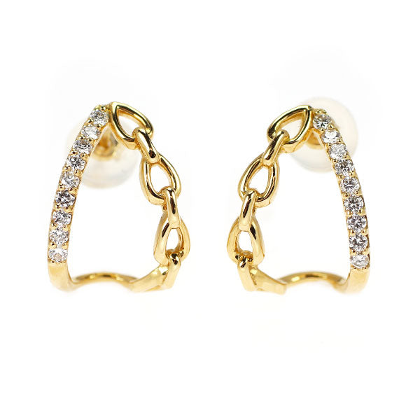 K18YG ダイヤモンド ピアス 0.20ct