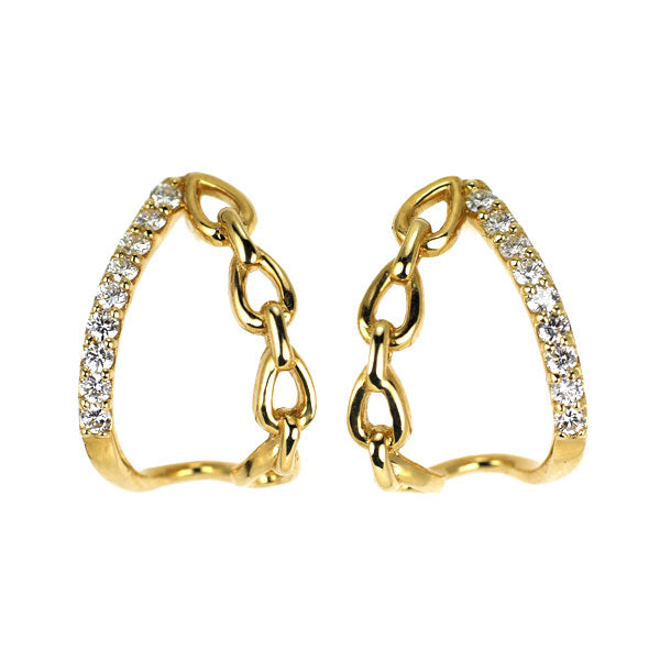 K18YG ダイヤモンド ピアス 0.20ct — セルビーオンラインストア