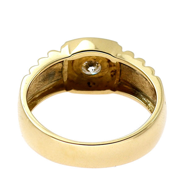 K18YG ダイヤモンド リング 0.23ct
